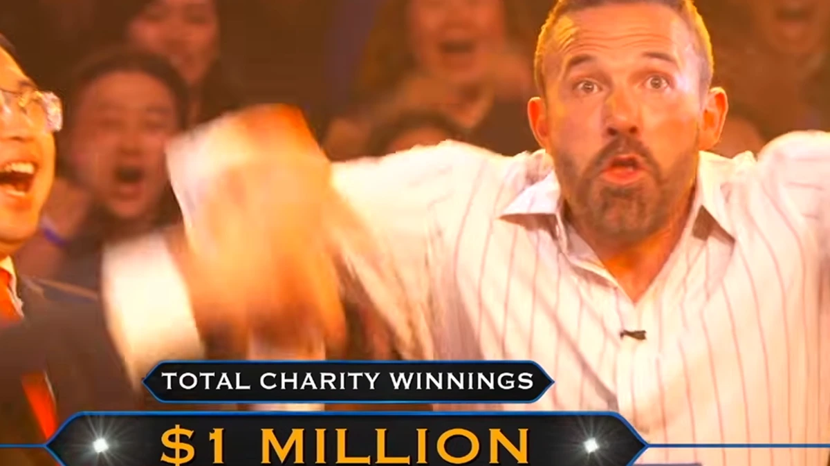 Ben Affleck wint miljoen in Who Wants To Be A Millionaire
