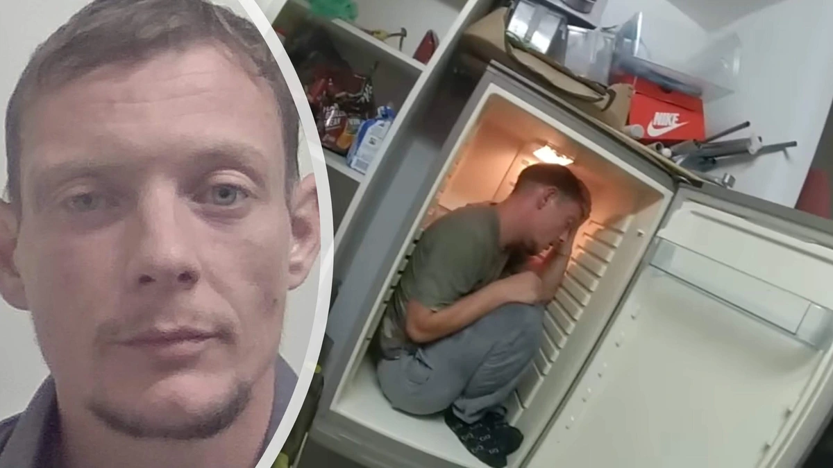 Man die vrouw half jaar lang bruut mishandelde verstopt zich op vlucht voor politie in koelkast
