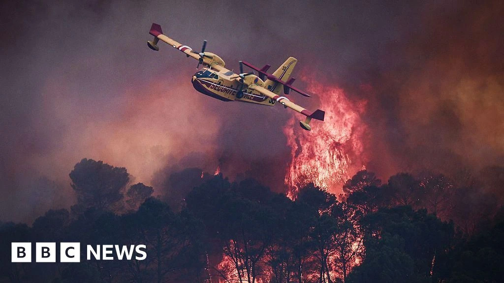 Devastating European wildfires in maps - and how they're being tackled
