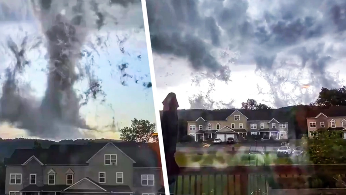 Mysterieus schouwspel in de lucht verbaast inwoners van Pennsylvania