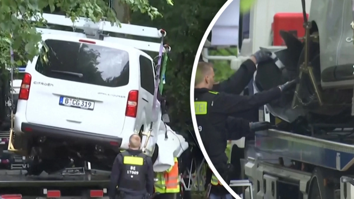 Politie verwijdert bestelbus gebruikt bij aanslag Pride Berlijn