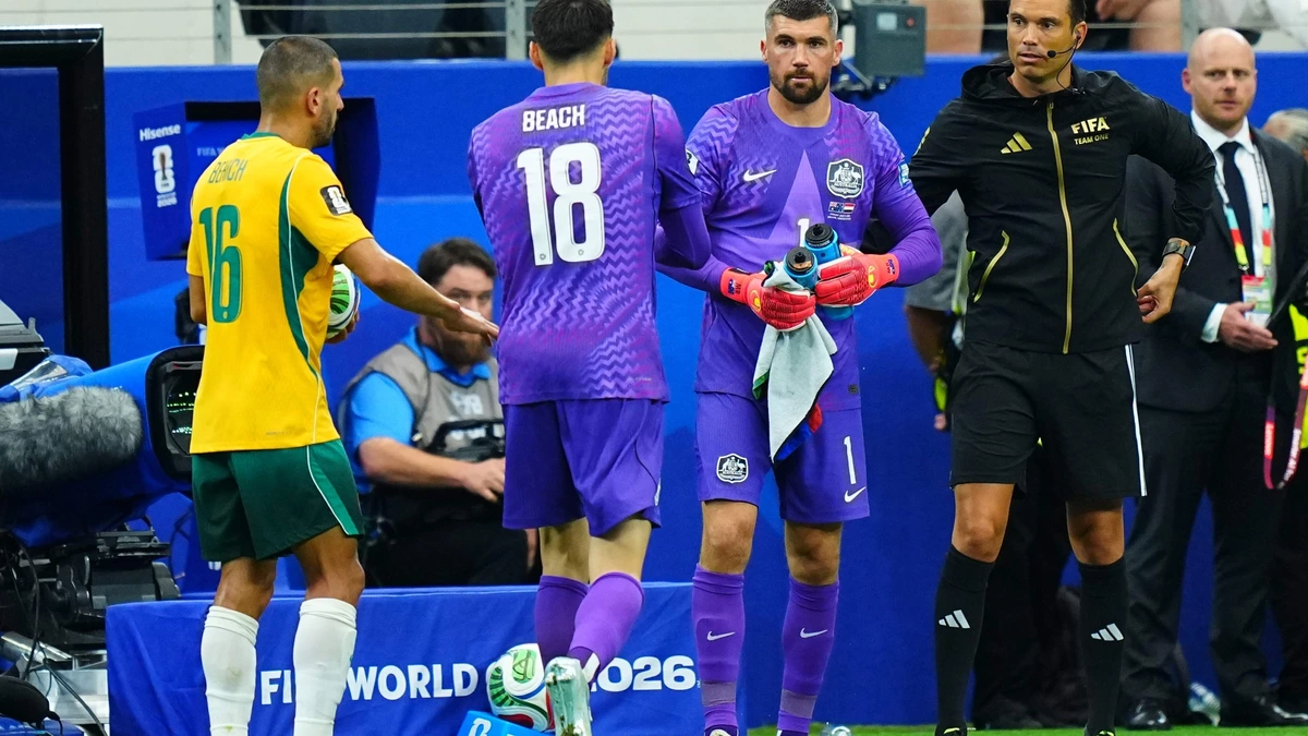 Australië wisselt keeper voor penaltyserie, maar legt het alsnog af tegen Egypte