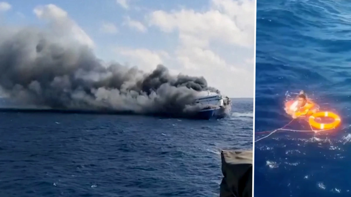 Ferry met 271 mensen in Indonesië vat vlam, vijf personen overleden