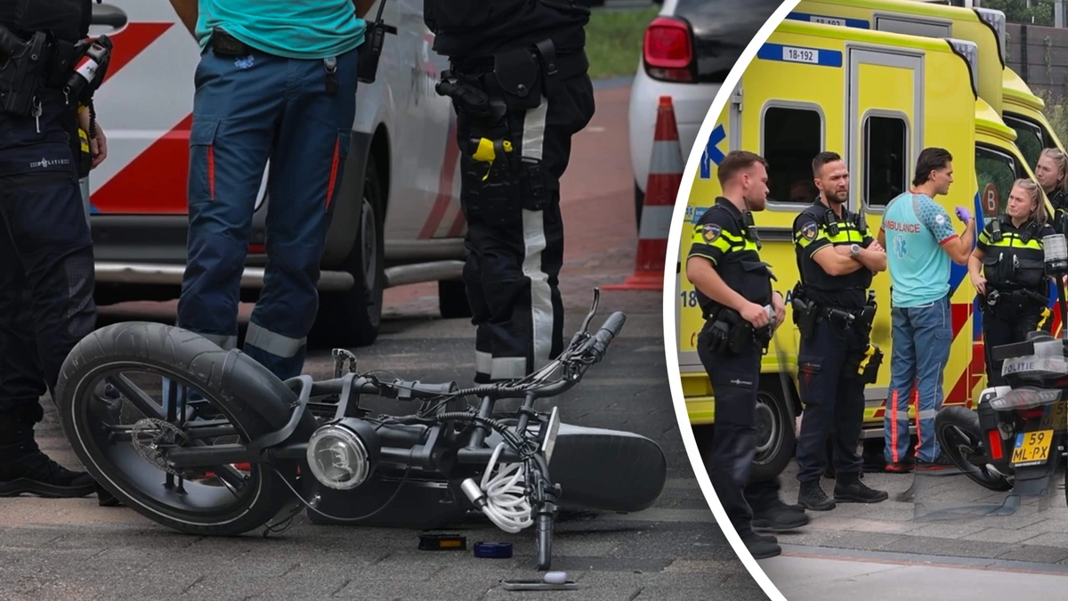 Fatbiker (14) vlucht weg tijdens aanhouding en rijdt fietser aan