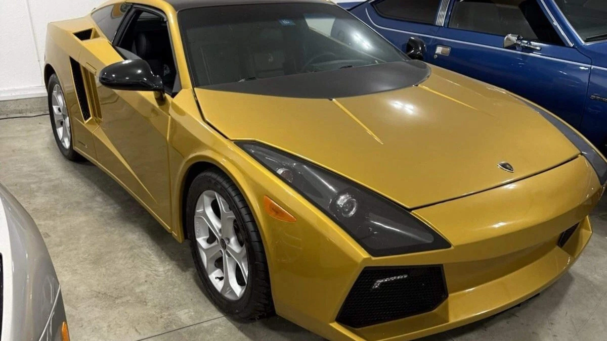 Deze ’Lamborghini’ kost een fractie van een Gallardo, maar is dan ook een stuk minder waard
