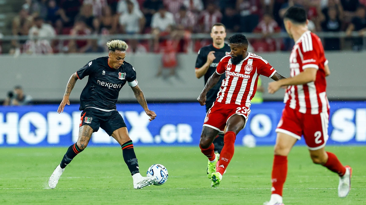 LIVE Champions League | NEC kruipt steeds meer uit schulp tegen Olympiakos