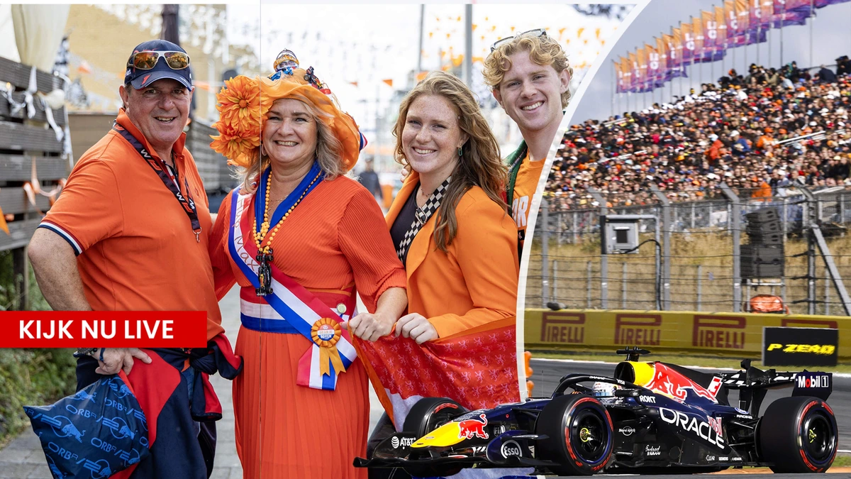 KIJK LIVE: Zandvoort kleurt oranje voor laatste Grand Prix van Nederland