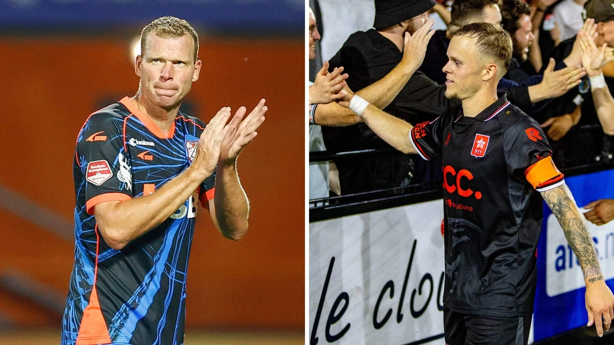 Henk Veerman schiet uit zijn slof bij FC Volendam, koploper MVV wint opnieuw in KKD