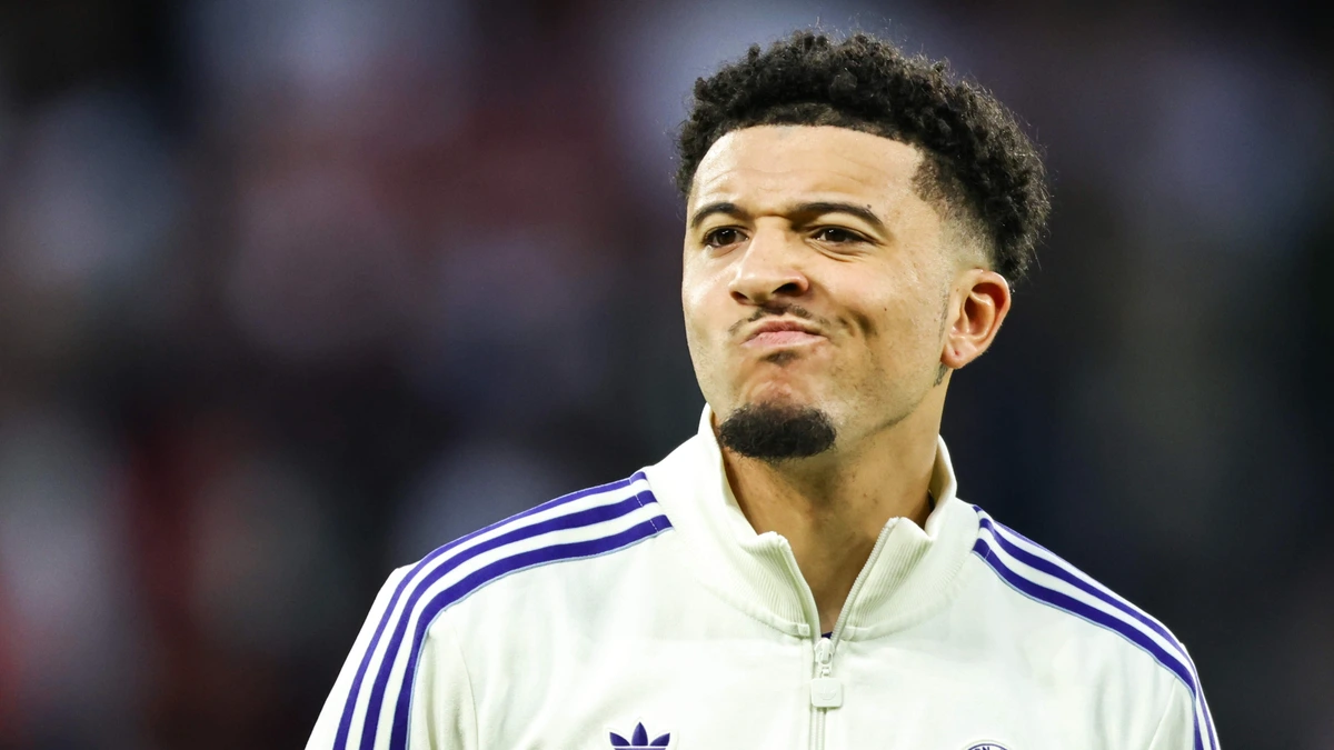 Hij was ooit 130 miljoen euro waard: clubloze Jadon Sancho (26) traint nu bij Engelse tiendeklasser