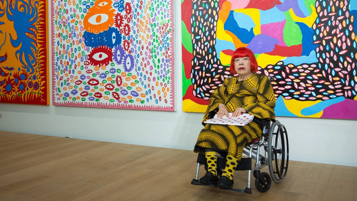 ’Polkadotkoningin’ Yayoi Kusama overleden op 97-jarige leeftijd