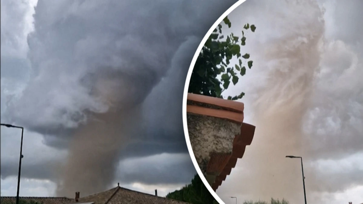 Tornado raast door Frans dorp: tientallen gewonden en honderden huizen beschadigd