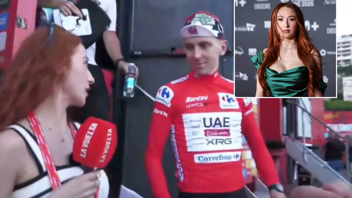 Spaanse influencer in Vuelta onder vuur na ongepaste opmerkingen aan adres van Tadej Pogacar: ’Beschamend’