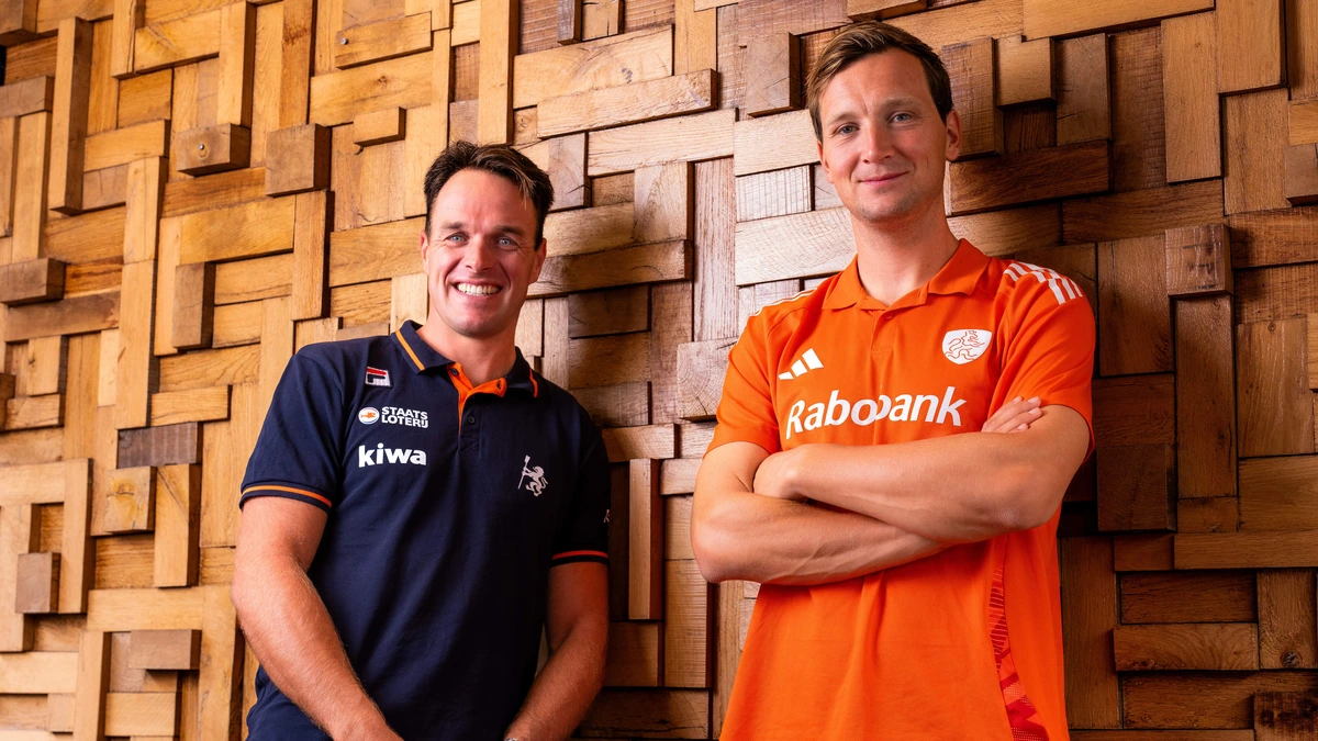 Holland Acht-roeier Jan van der Bij en Oranje-hockeyer Floris Wortelboer gaan op hemelsbreed één kilometer afstand van elkaar voor wereldgoud