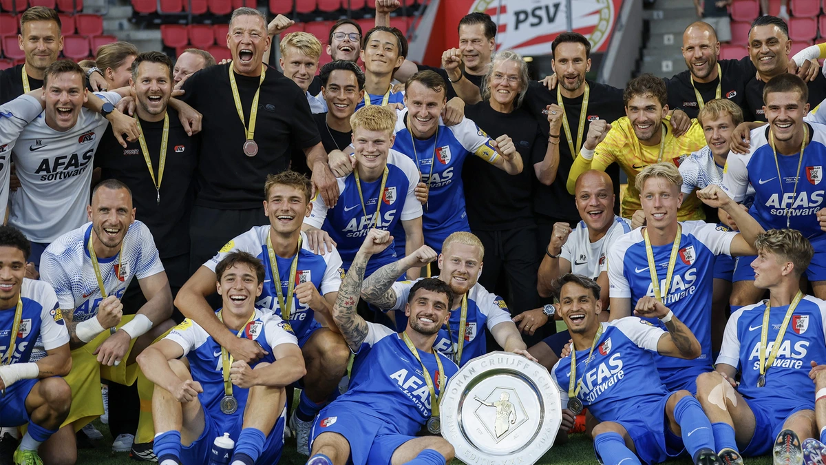 'Dan kan AZ meedoen om de titel'