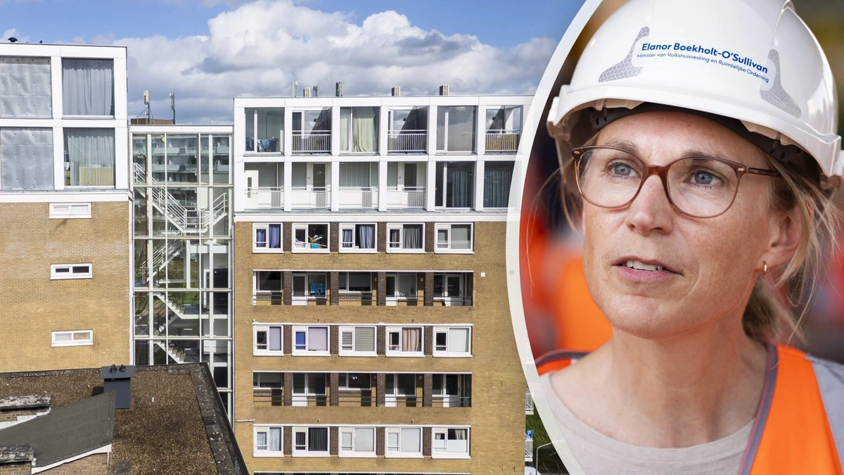 Bouwambitie van 100.000 woningen per jaar verder uit zicht: ’Optoppen blijkt flop’