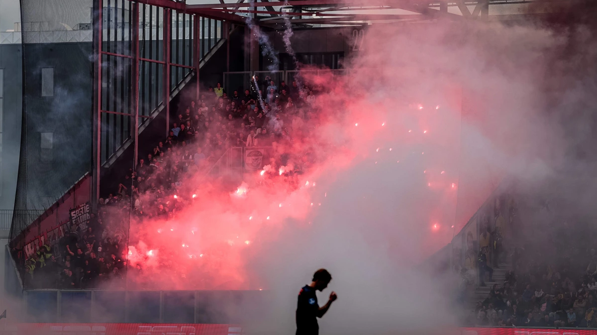 Cambuur: supporters liepen brandwonden, gehoorschade en oogletsel op