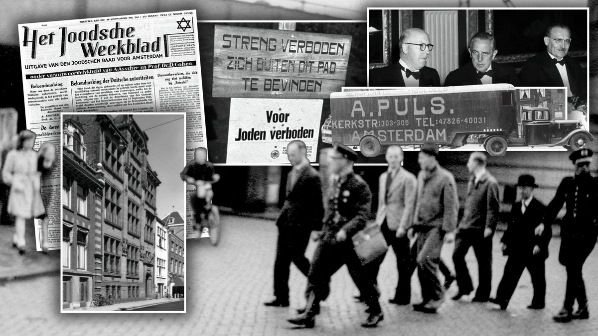 Joodse levens tot de laatste cent uitgemolken: roofbank spil in kille operatie
