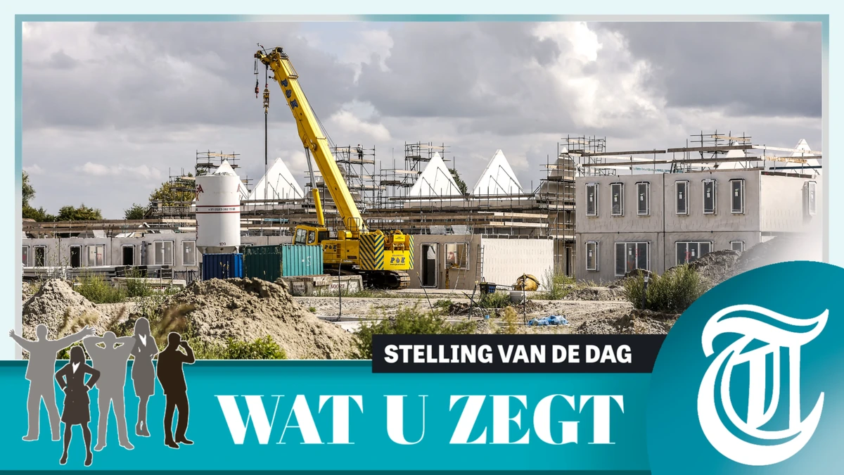 Stelling: Bouwambitie 100.000 woningen per jaar onrealistisch
