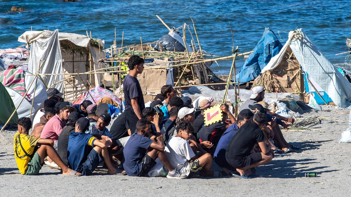 Spanje vraagt EU om bijstand voor controleren migranten in Ceuta