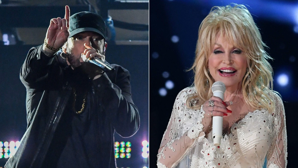 Eminem deelt brief die hij van Dolly Parton kreeg