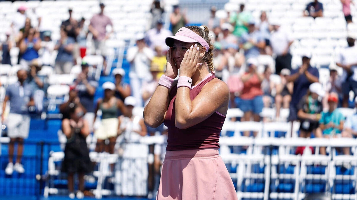 Pas haar eerste WTA-toernooi en meteen een overwinning: Kristina Liutova (16) schrijft een waar tennissprookje