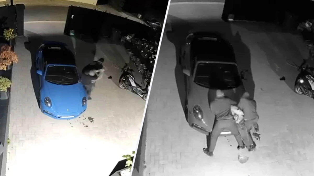 Beelden tonen brute overval op restauranteigenaar: Rolex van €35.000 gestolen