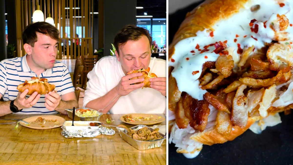 Nieuwe foodtrend getest: croissant met dönervlees verovert Duitsland