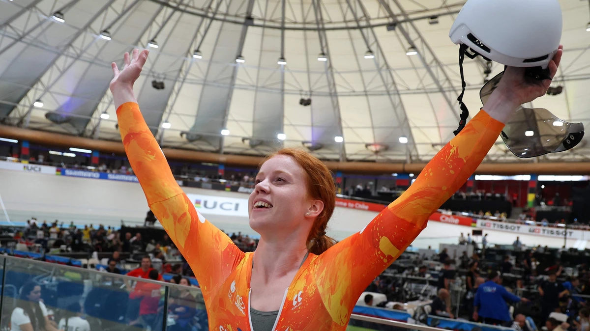 Topduel bij Rotterdamse Zesdaagse: wereldkampioene Hetty van de Wouw daagt sprintfenomeen Emma Finucane uit