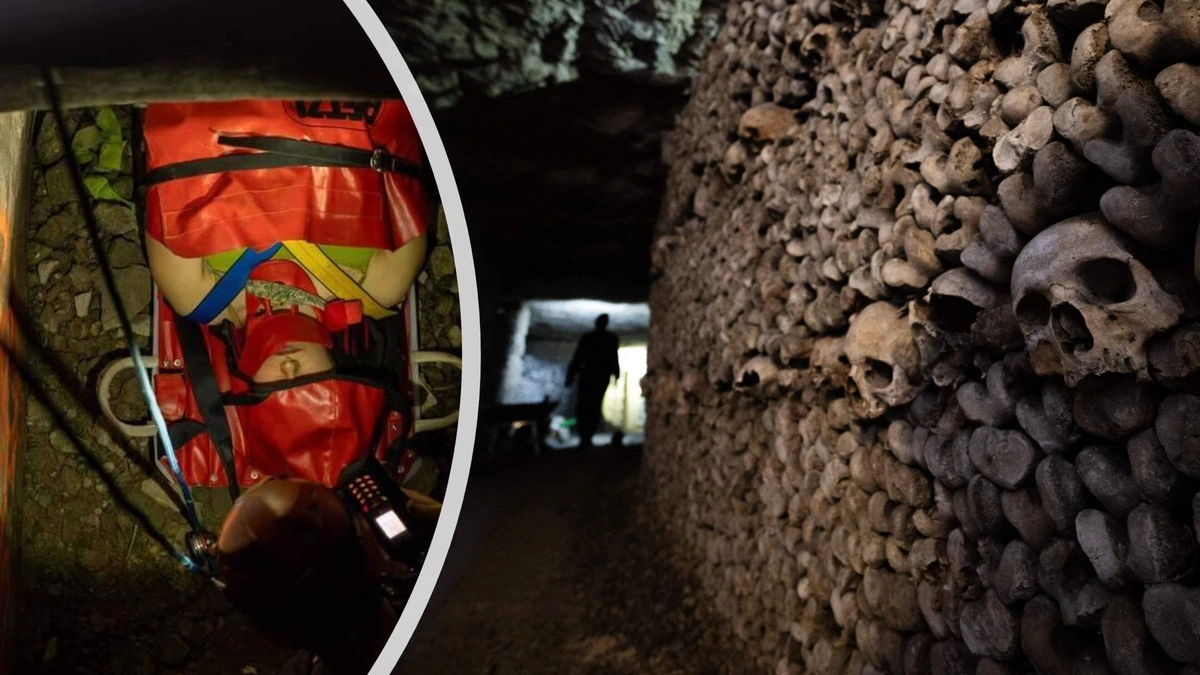 Vrouw valt zes meter in verboden deel van Parijse catacomben