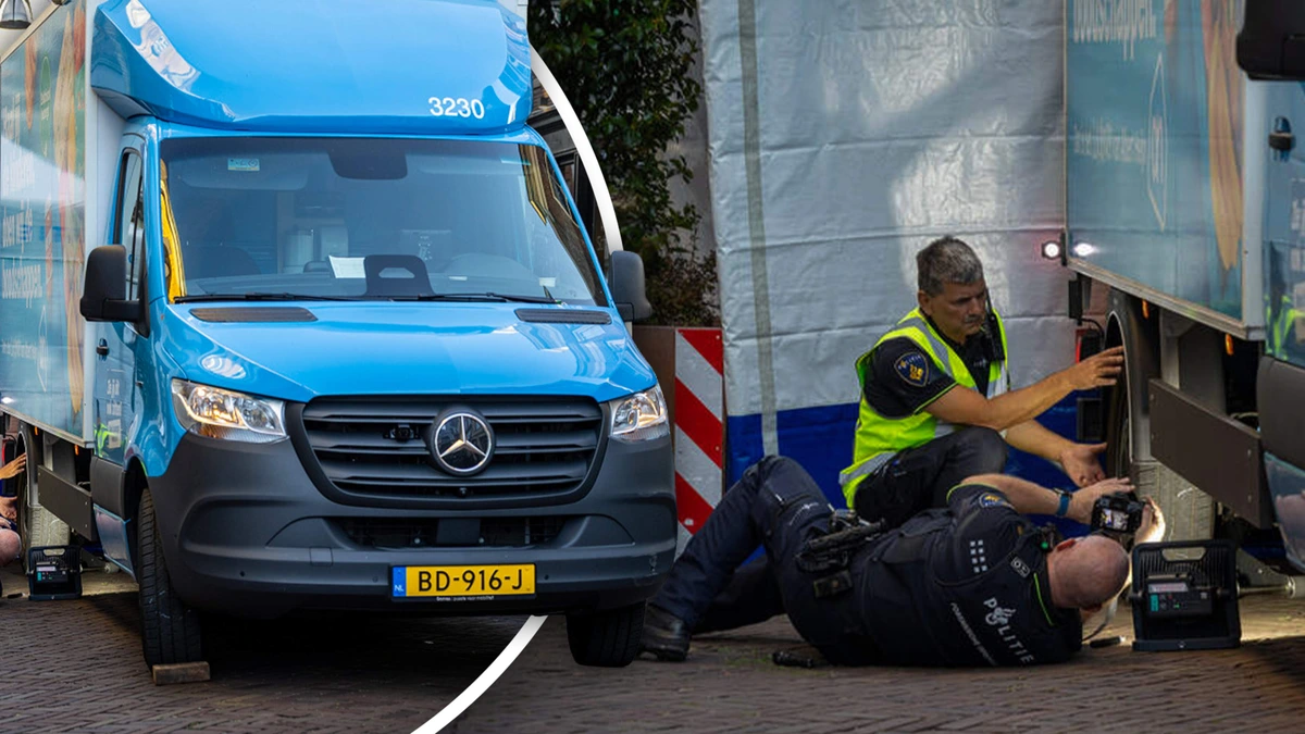 Kindje overleden in Dordrecht na aanrijding door bezorgbus