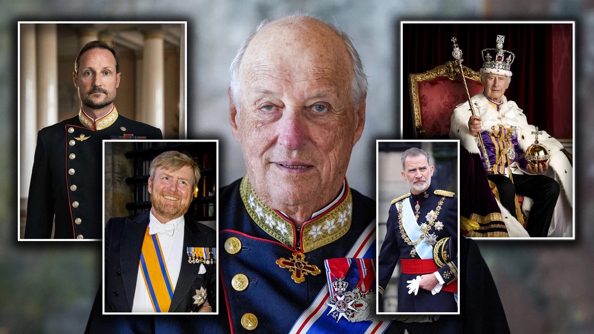 Willem-Alexander, Felipe, Filip, Frederik, Charles en Haakon: kroonprinsen hebben het nu voor het zeggen