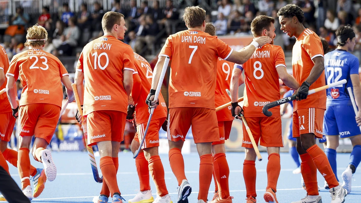 WK hockey: naar kampioensvorm zoekend Oranje worstelt zich in laatste kwart langs Japan