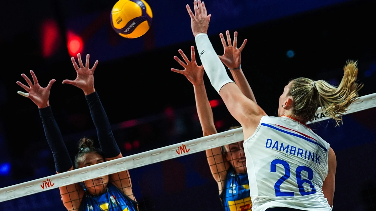 Volleybalsters beginnen met zege op Roemenië aan EK