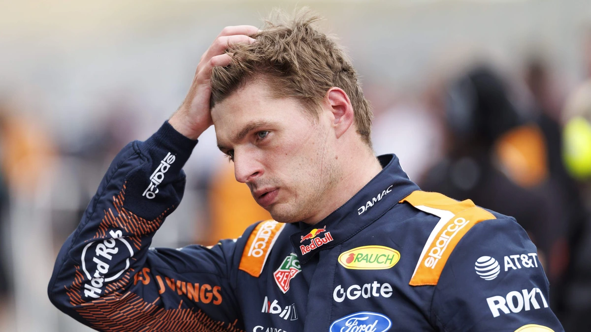 Grieperige Max Verstappen kijkt vooral uit naar zijn bed in Zandvoort: ’Ik heb me weleens beter gevoeld’