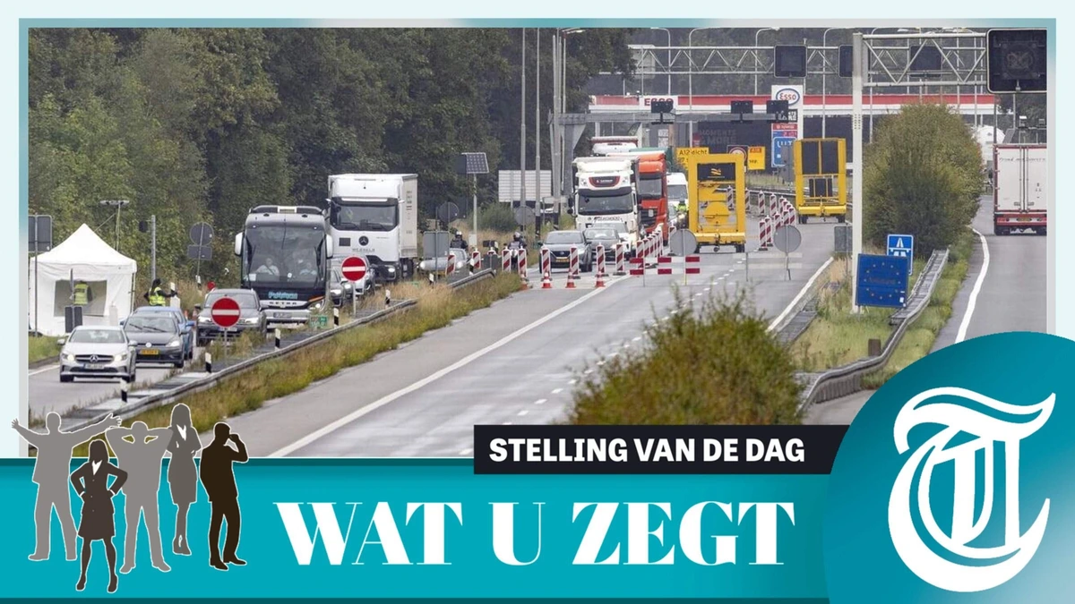 Stelling: Verkeersveiligheid belangrijker dan strenge grenscontroles