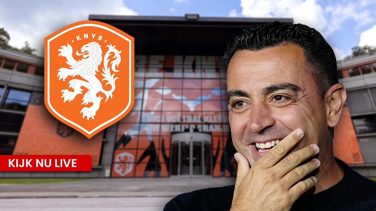 KIJK LIVE: Eerste persconferentie Xavi als bondscoach van Oranje
