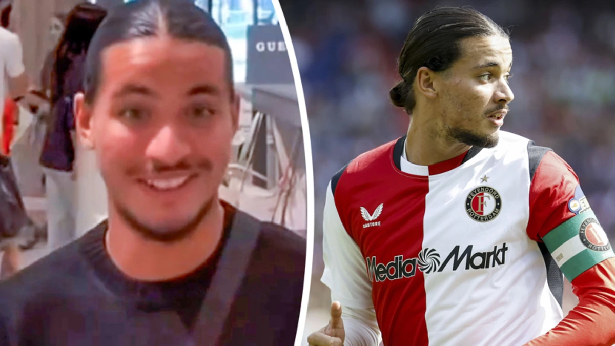 Feyenoorder Hadj Moussa in de maling genomen: 'Van jou?'