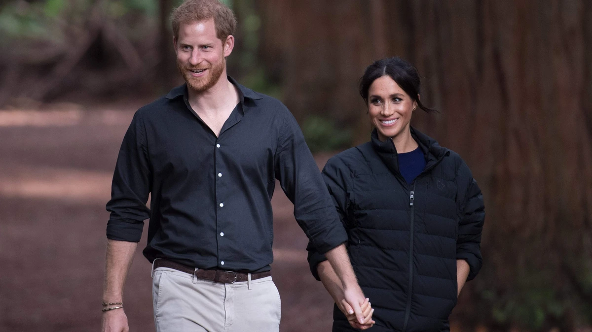 ’Prins Harry en Meghan komen vandaag aan in het Verenigd Koninkrijk’