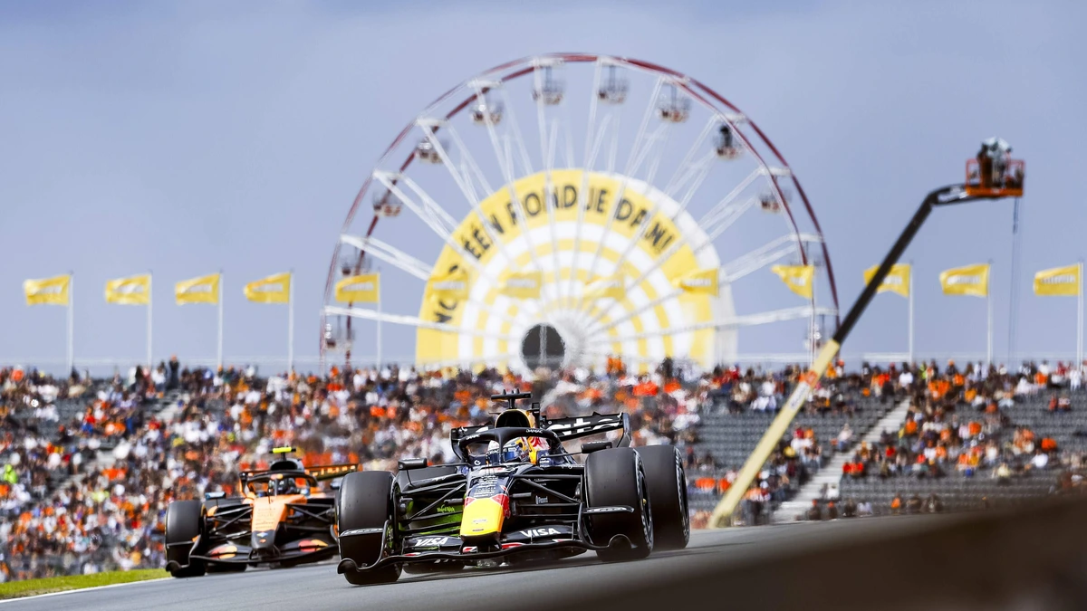 Max Verstappen op grote achterstand tijdens enige training in Zandvoort, Kimi Antonelli rijdt snelste tijd