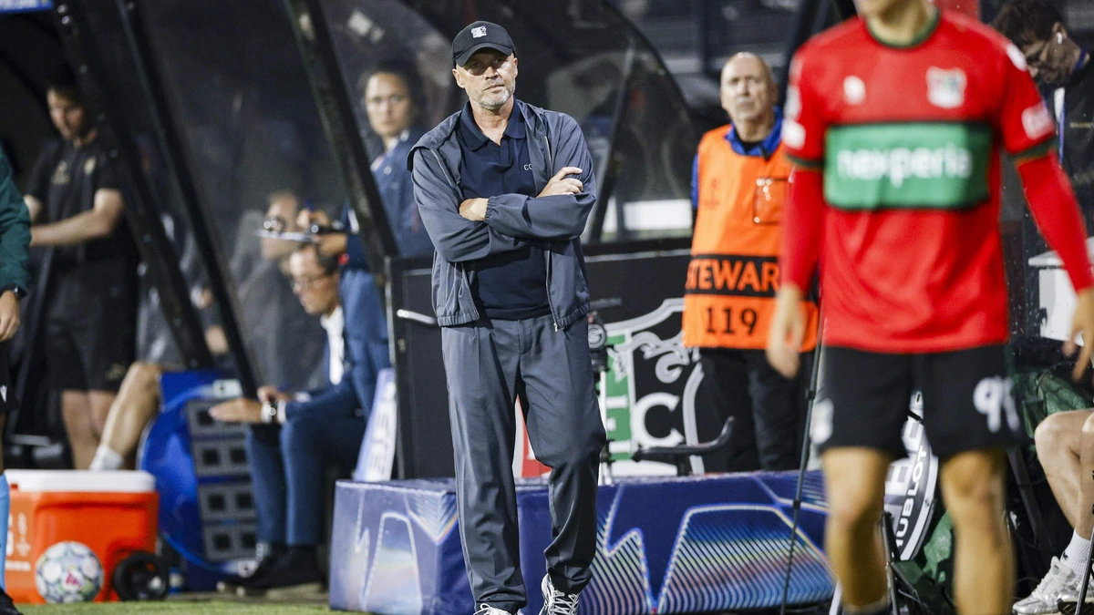’Bijna boze’ NEC-trainer Schreuder baalt van weggegeven goals, maar gelooft wel in kansen boven de Poolcirkel