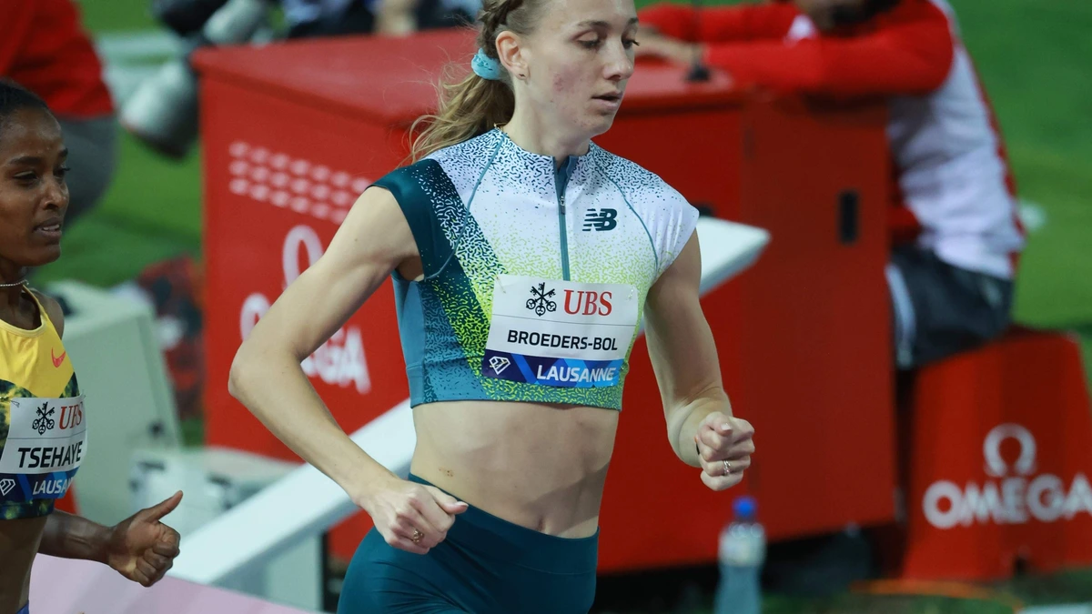 Weer een toptijd! Femke Broeders-Bol scherpt haar eigen Nederlandse record op 800 meter aan