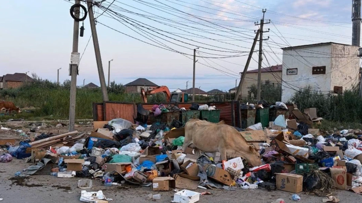 Russische stad verandert in vuilnisbelt door benzineregels