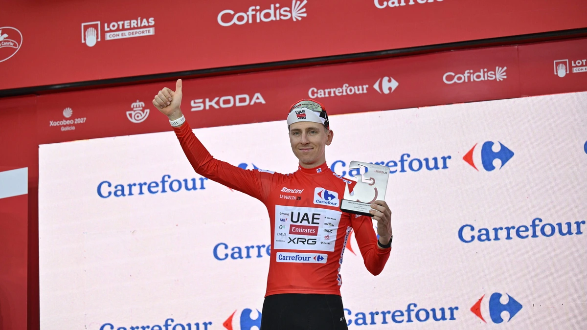 ’Gelukkige’ Pogacar frustreert na Van der Poel ook de Brit Hayter met ’geniepig’ verschil in Vuelta