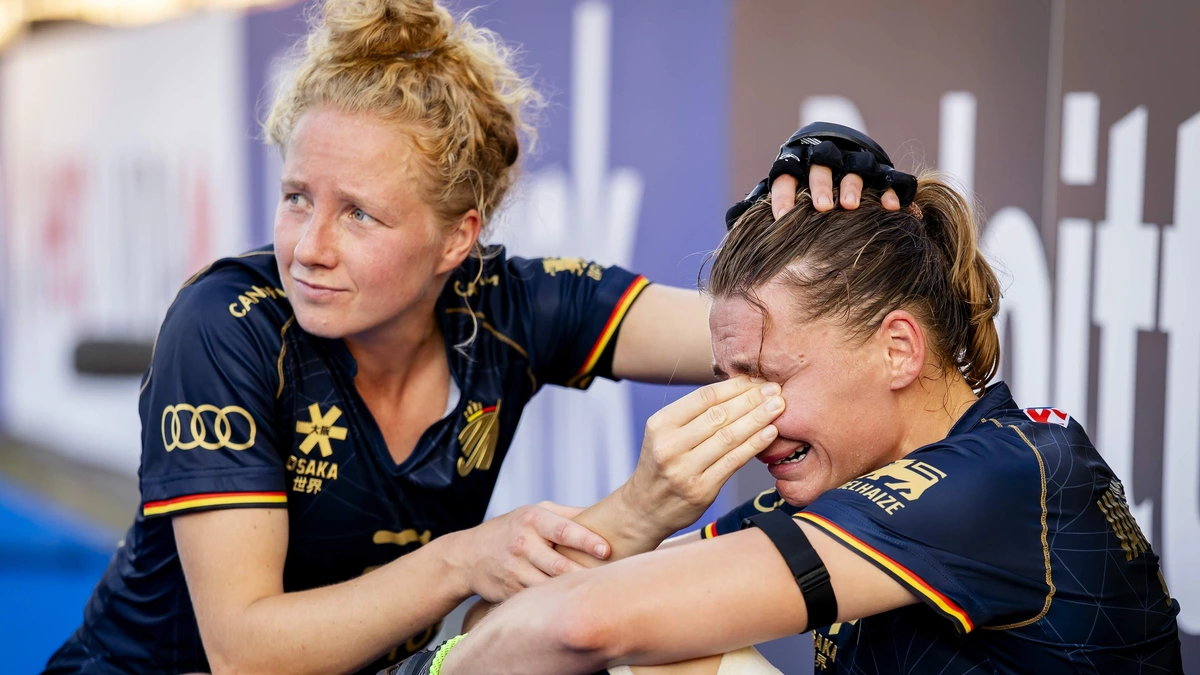 Krokodillentranen en een vermeend ’Ollands’ complot na Belgische deceptie op WK hockey: ’Dit is absolute bullshit’