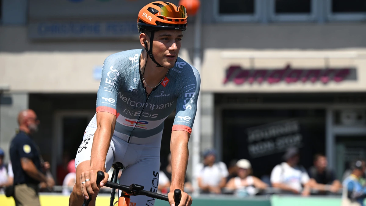 Eert Joshua Tarling (22) vorige week omgekomen broertje Finlay (19) met ritzege en eerste rood in Vuelta?