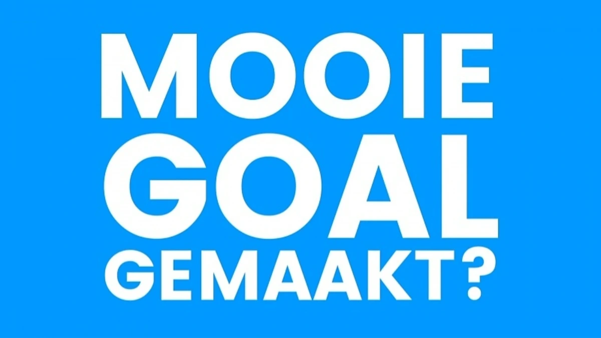 Voetballers opgelet: maak jij het doelpunt van de week?