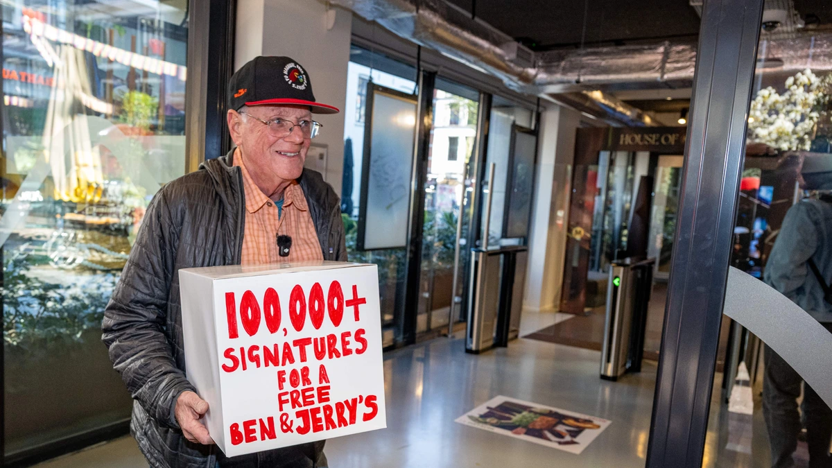 Oprichter Ben & Jerry's niet blij met nieuwe directeuren ijsmerk