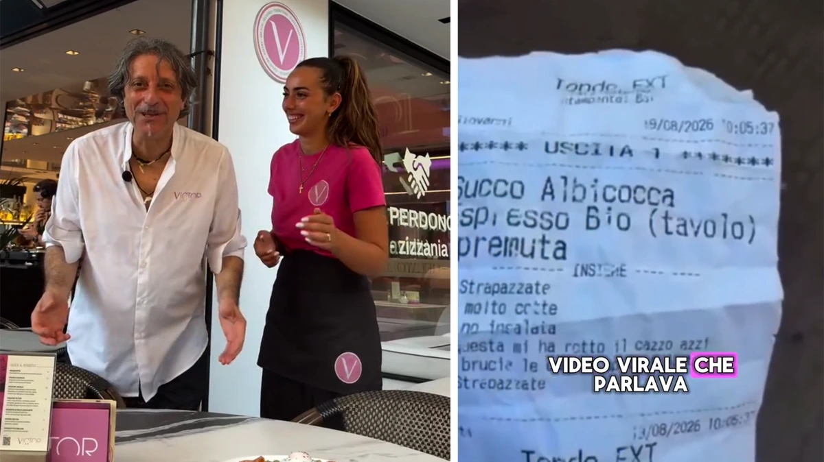 Ophef in Italië wegens beledigend bericht van ober (17) op rekening van klant: ’Ze maakt me gek, spuug maar in haar eieren’