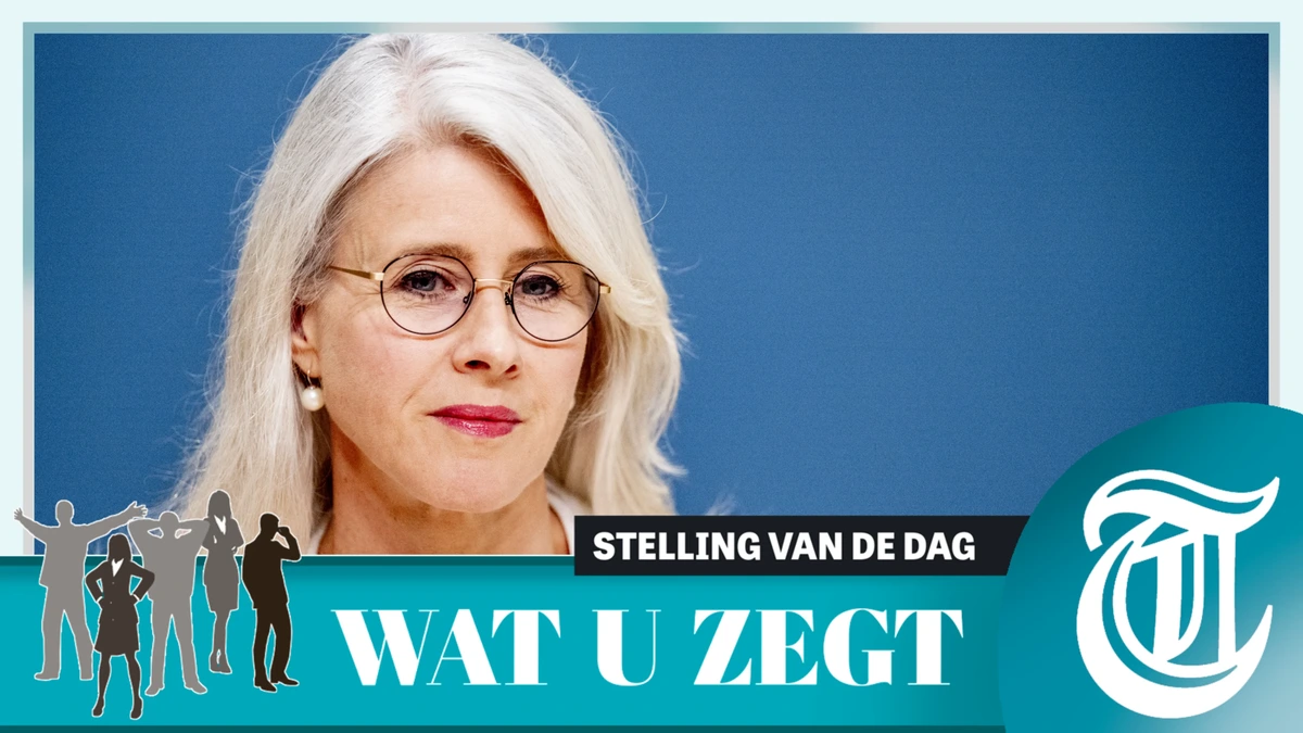 Stelling: Nieuwe partij Mona Keijzer welkom
