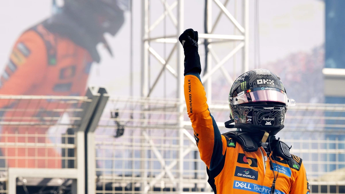Lando Norris geeft Zandvoort zijn beloofde show: ’Een van mijn betere overwinningen’